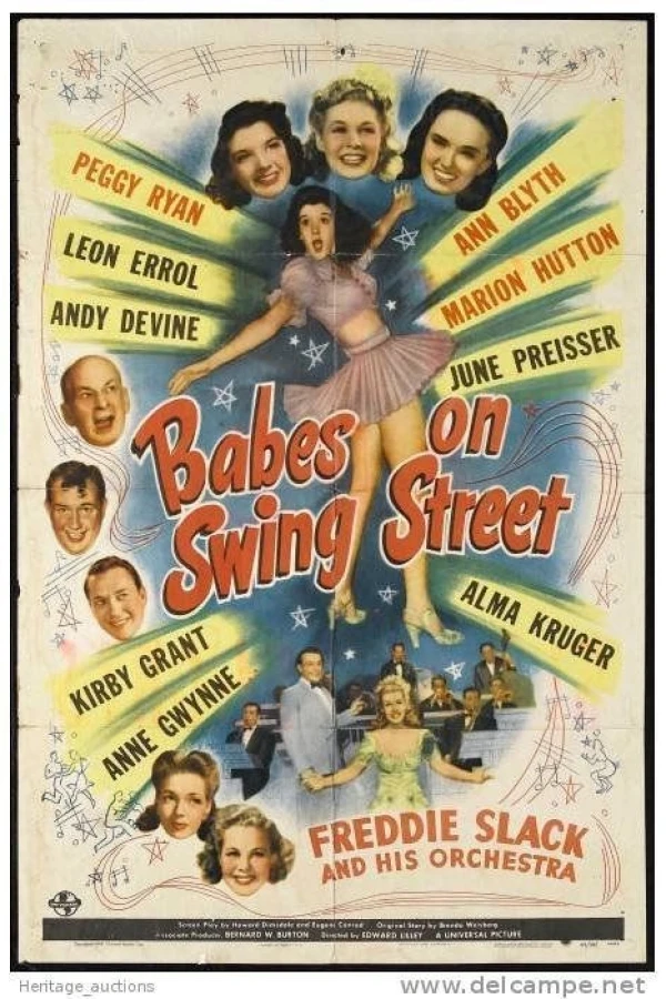 Babes on Swing Street Plakat