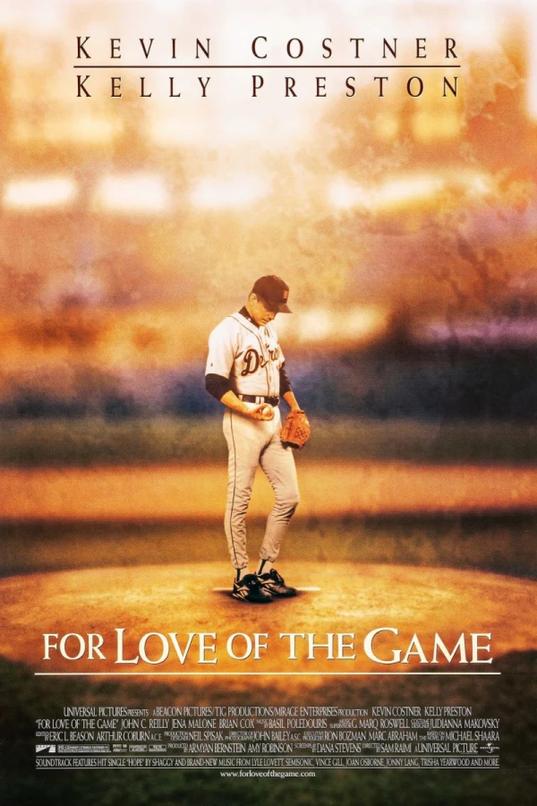 For Love of the Game Plakat