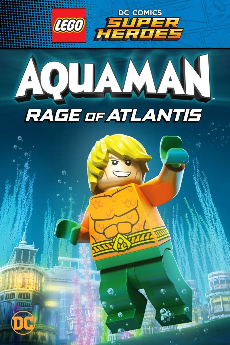 Lego DC Comics Super Heroes: Aquaman - Rage of Atlantis Plakat