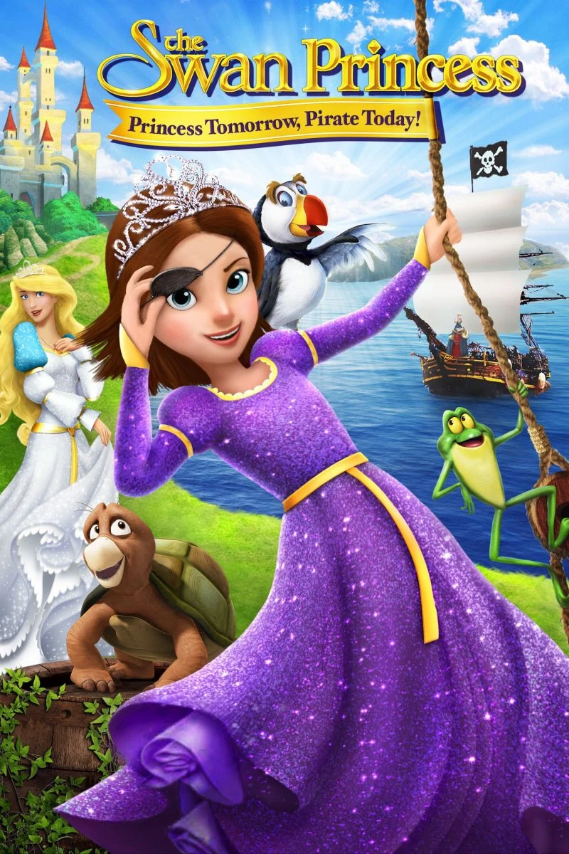 The Swan Princess: Princess Tomorrow, Pirate Today! Plakat