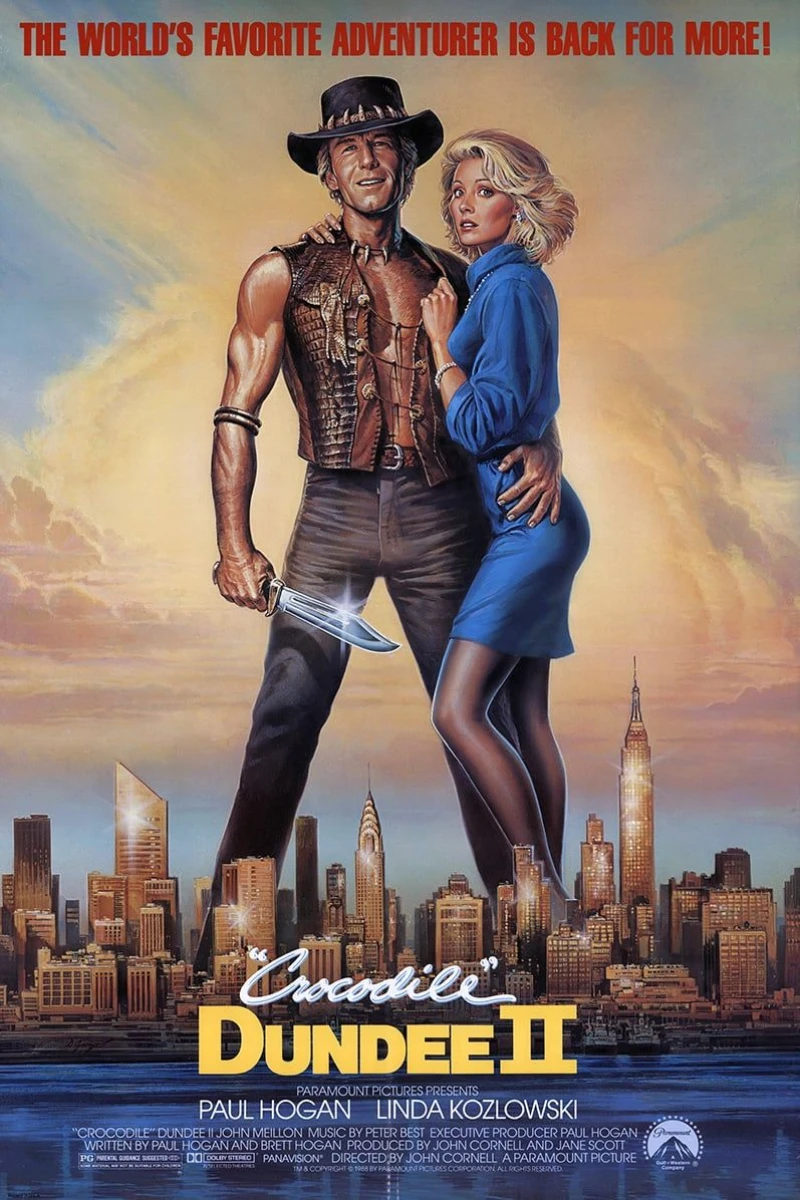 Crocodile Dundee 2 Plakat