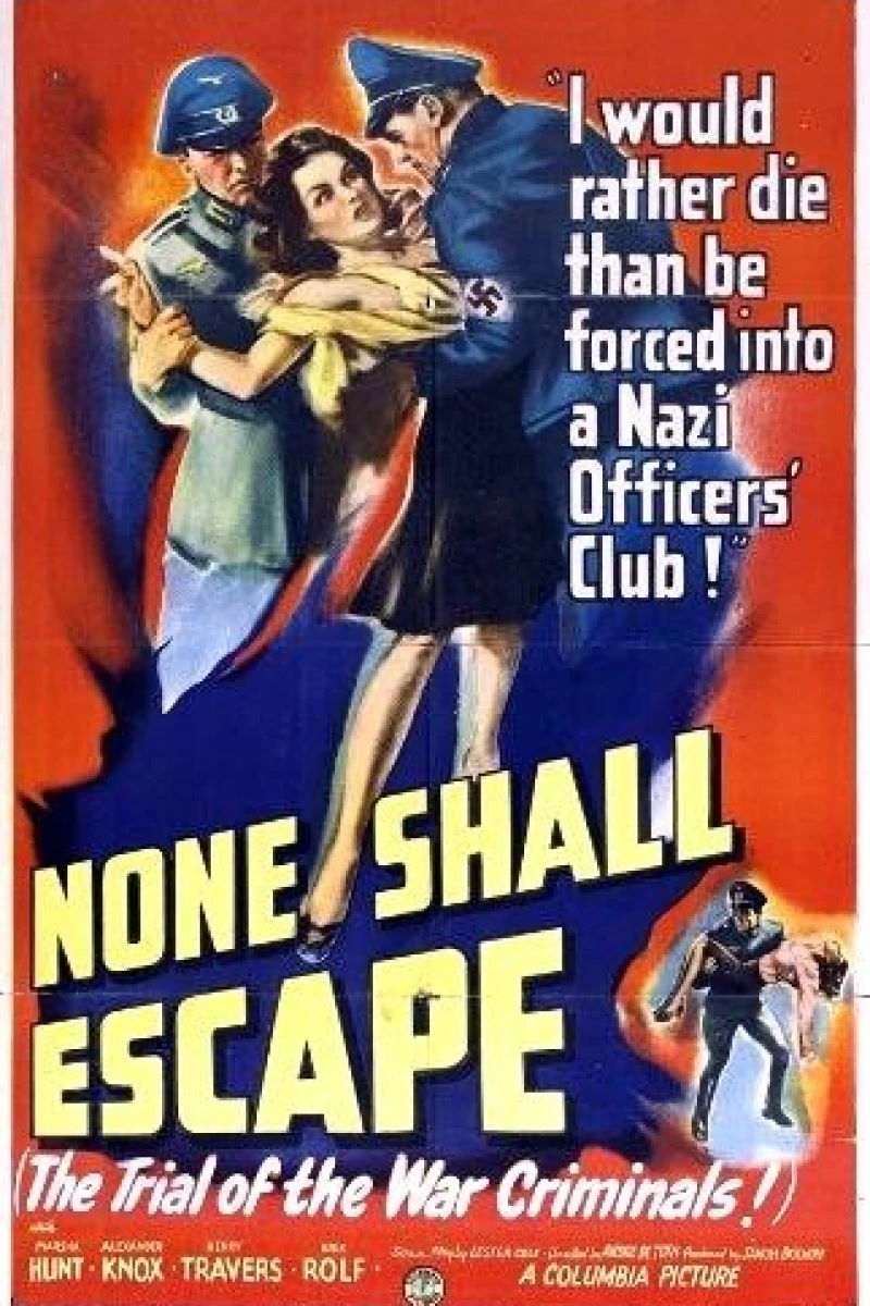 None Shall Escape Plakat