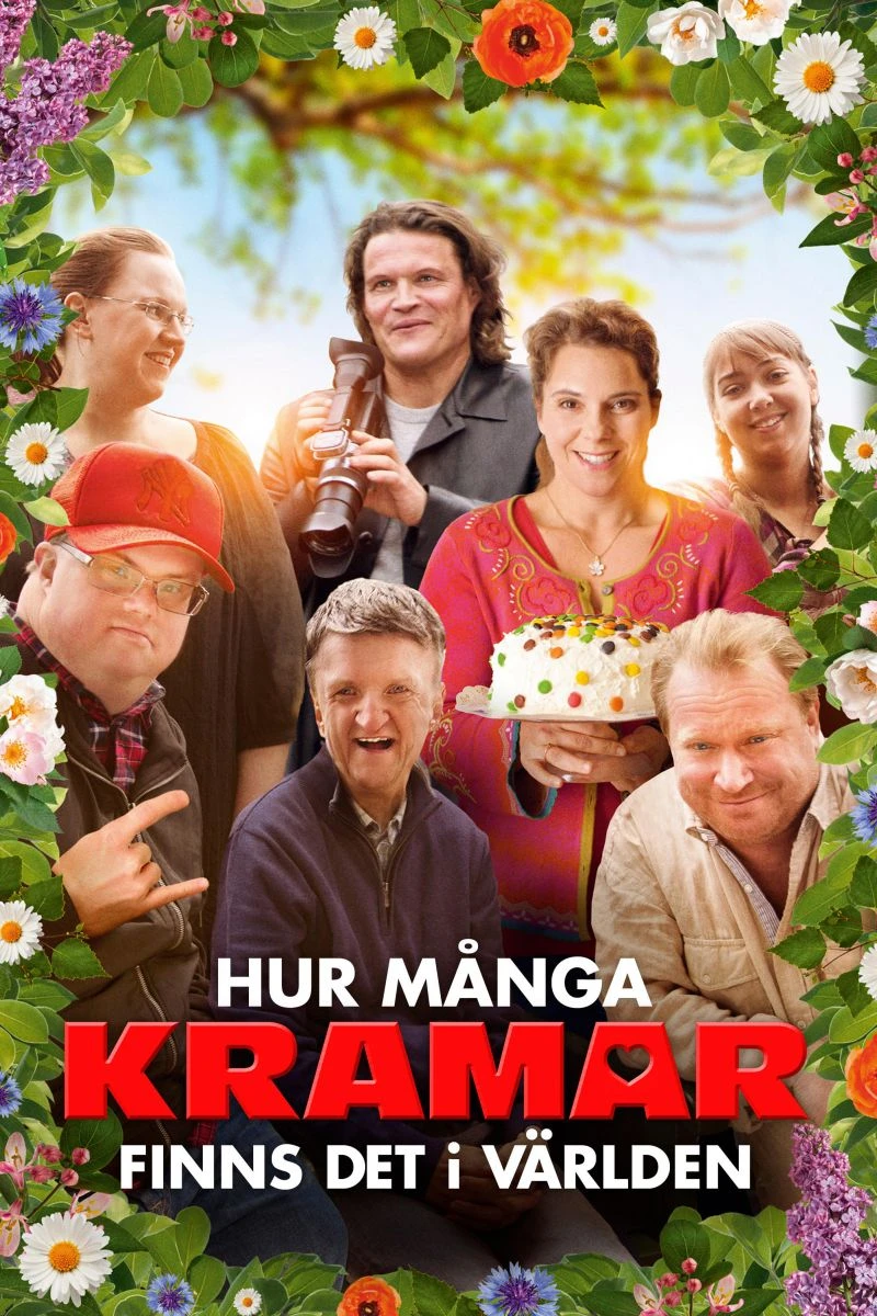 Hur många kramar finns det i världen? Plakat