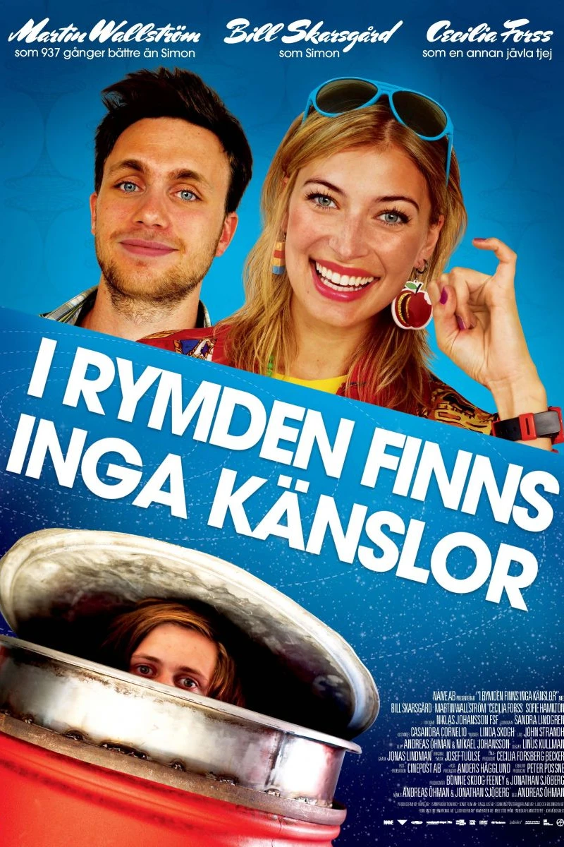 I rymden finns inga känslor Plakat