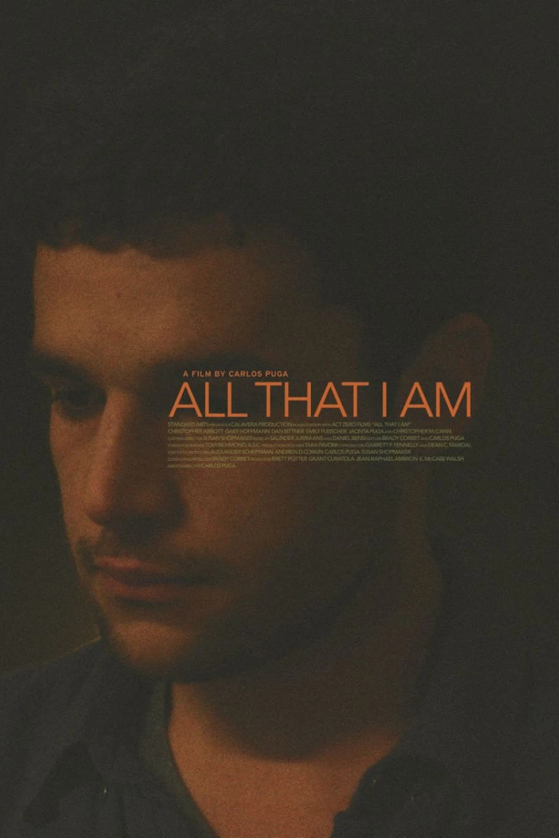 All That I Am Plakat