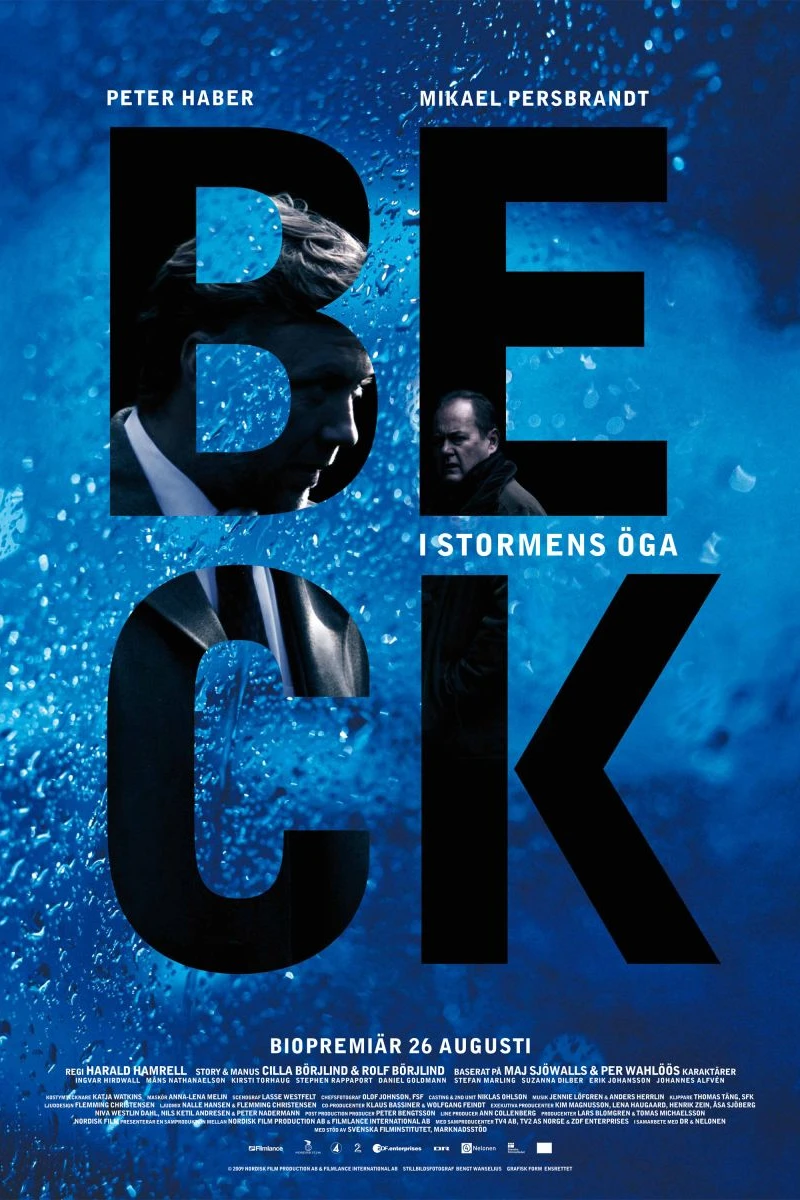 Beck - I stormens öga Plakat