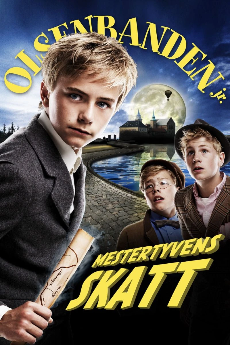 Olsenbanden jr. Mestertyvens skatt Plakat