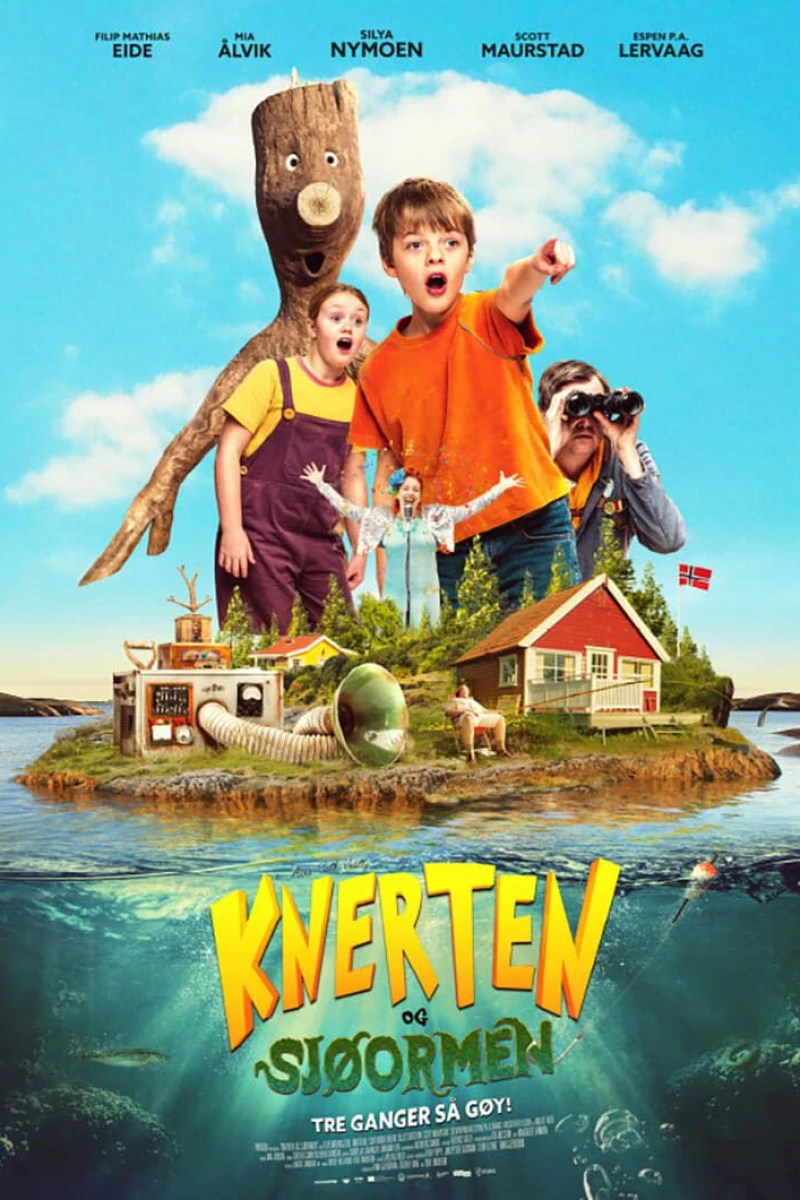 Knerten og sjøormen Plakat