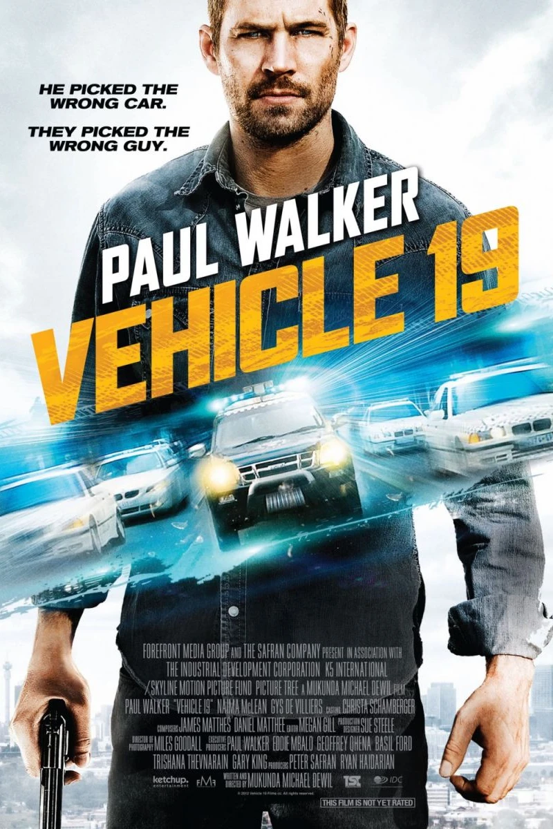 Vehicle 19 Plakat