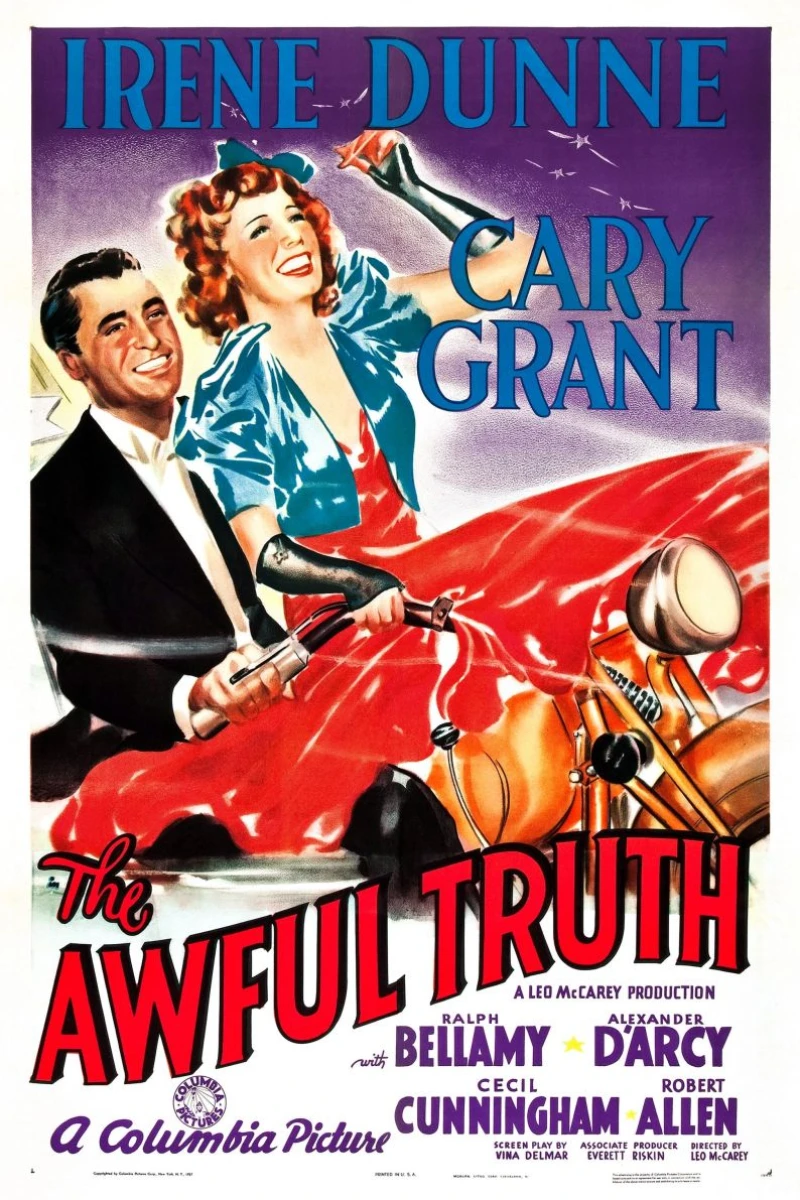 The Awful Truth Plakat