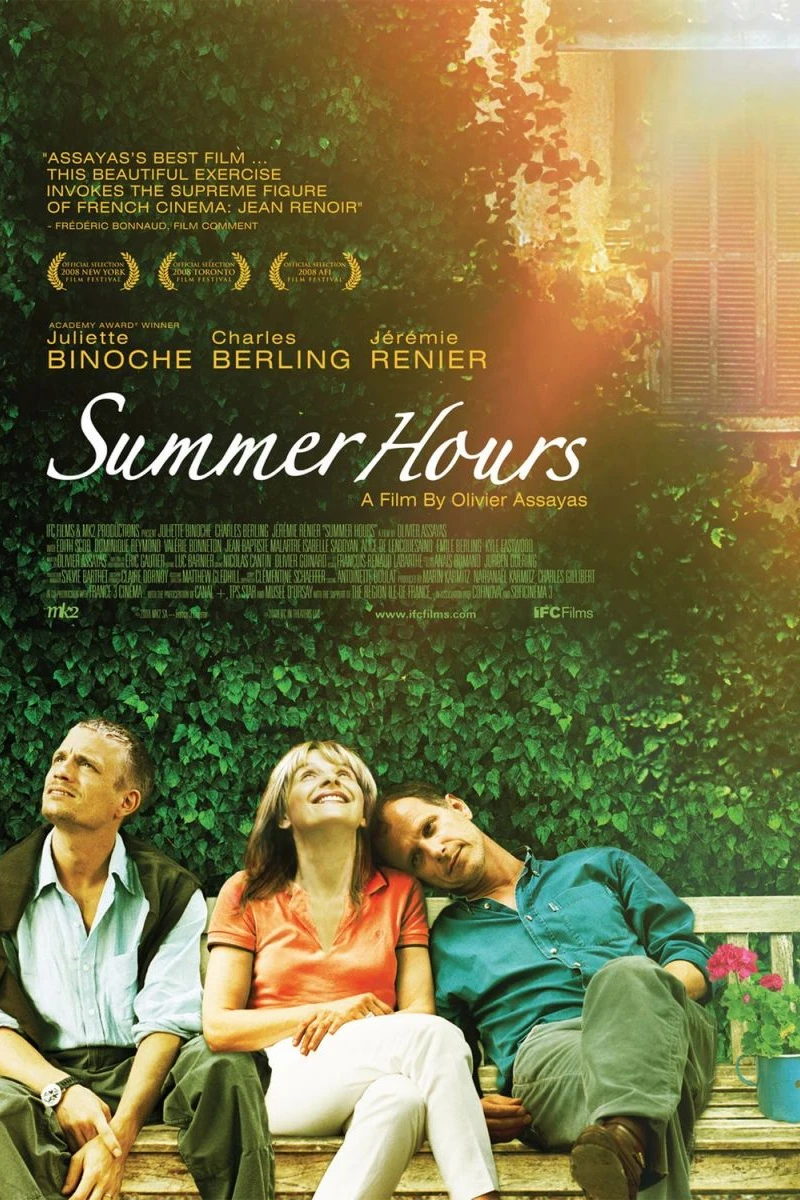 Summer Hours Plakat