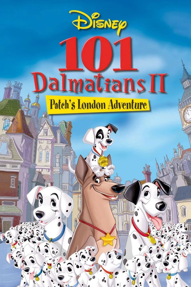 101 Dalmatinere II Flekkens Londoneventyr Plakat