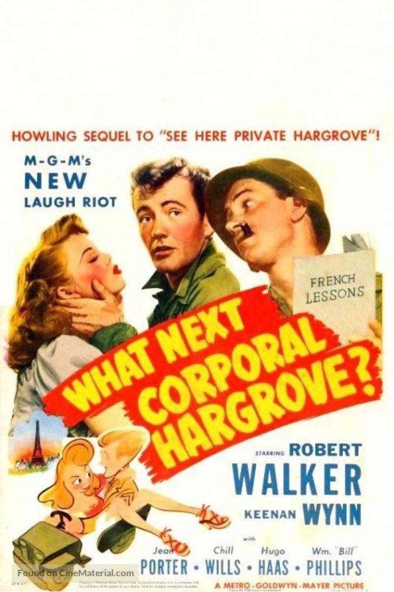 What Next, Corporal Hargrove? Plakat