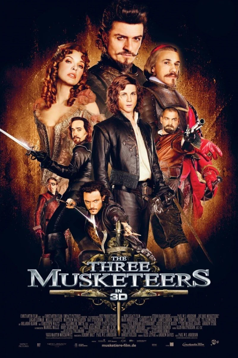 The Three Musketeers Plakat