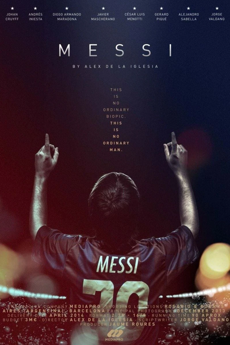 Messi Plakat