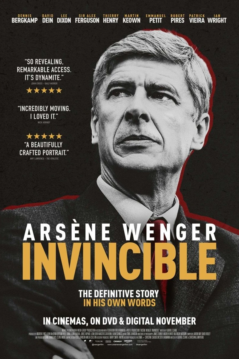 Arsène Wenger: Invincible Plakat