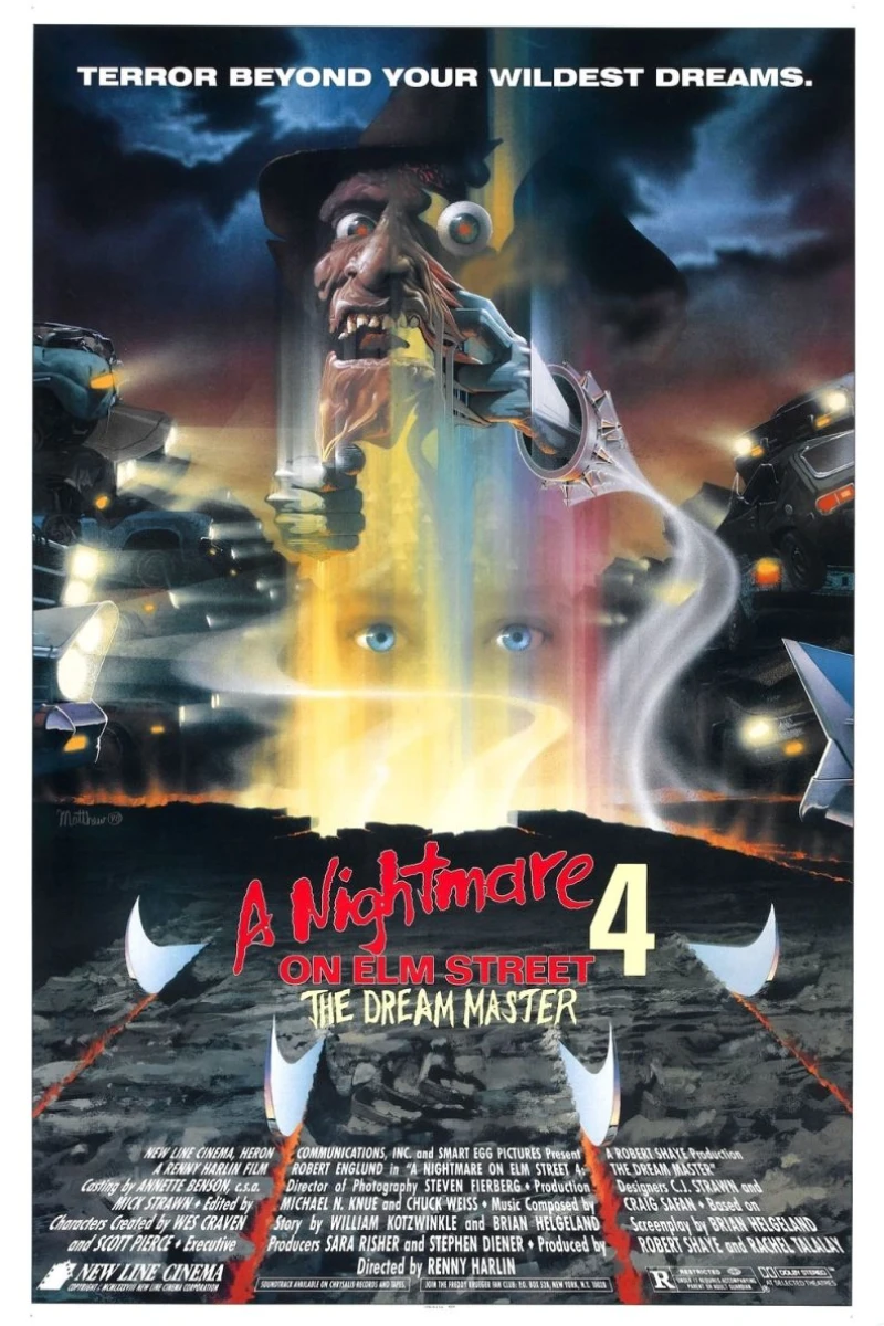 Terror på Elm Street 4 - Freddys mareritt Plakat