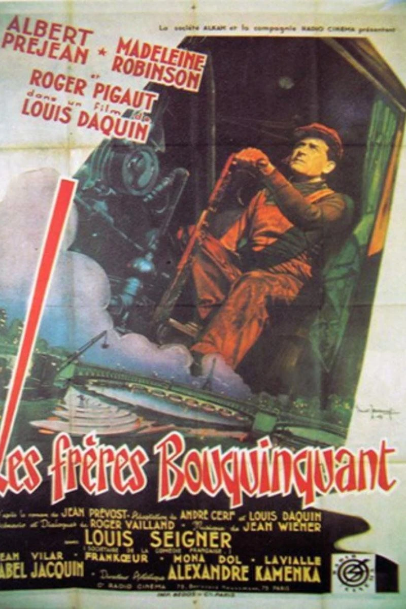 Les frères Bouquinquant Plakat