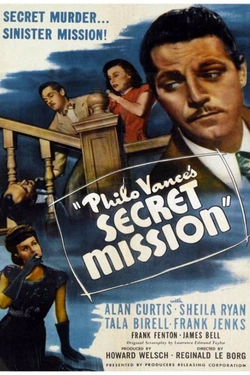 Philo Vance's Secret Mission Plakat