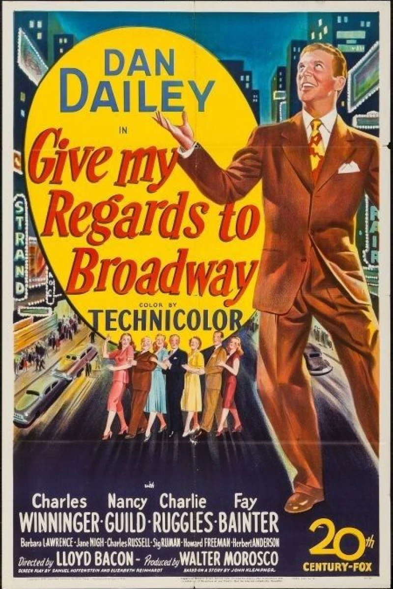 Give My Regards to Broadway Plakat