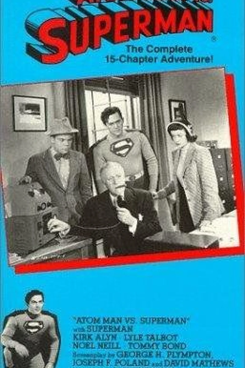 Atom Man vs. Superman Plakat