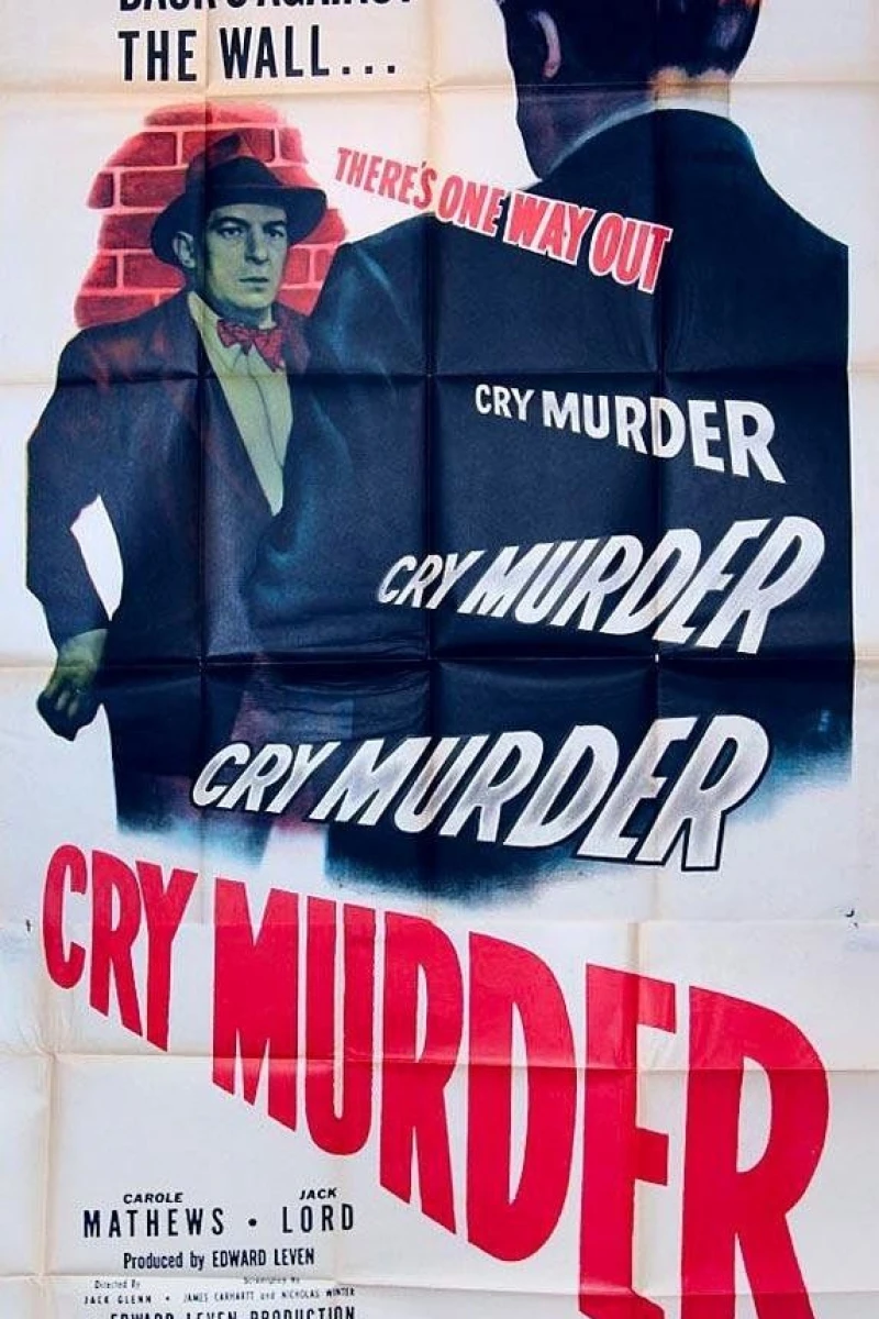 Cry Murder Plakat