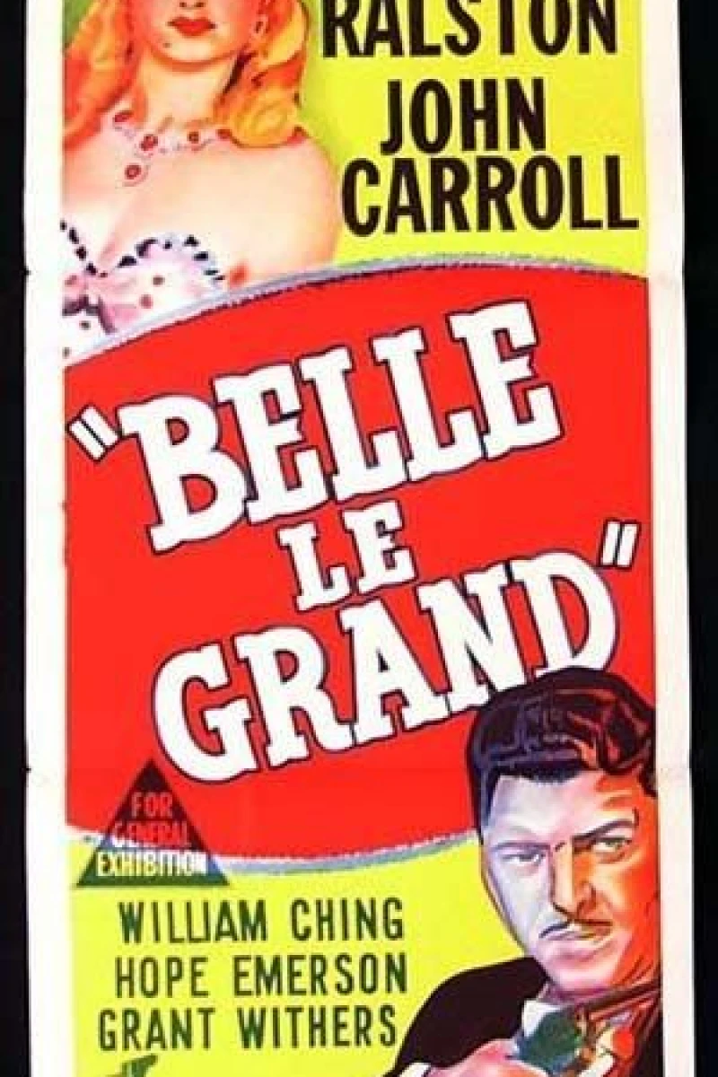 Belle Le Grand Plakat