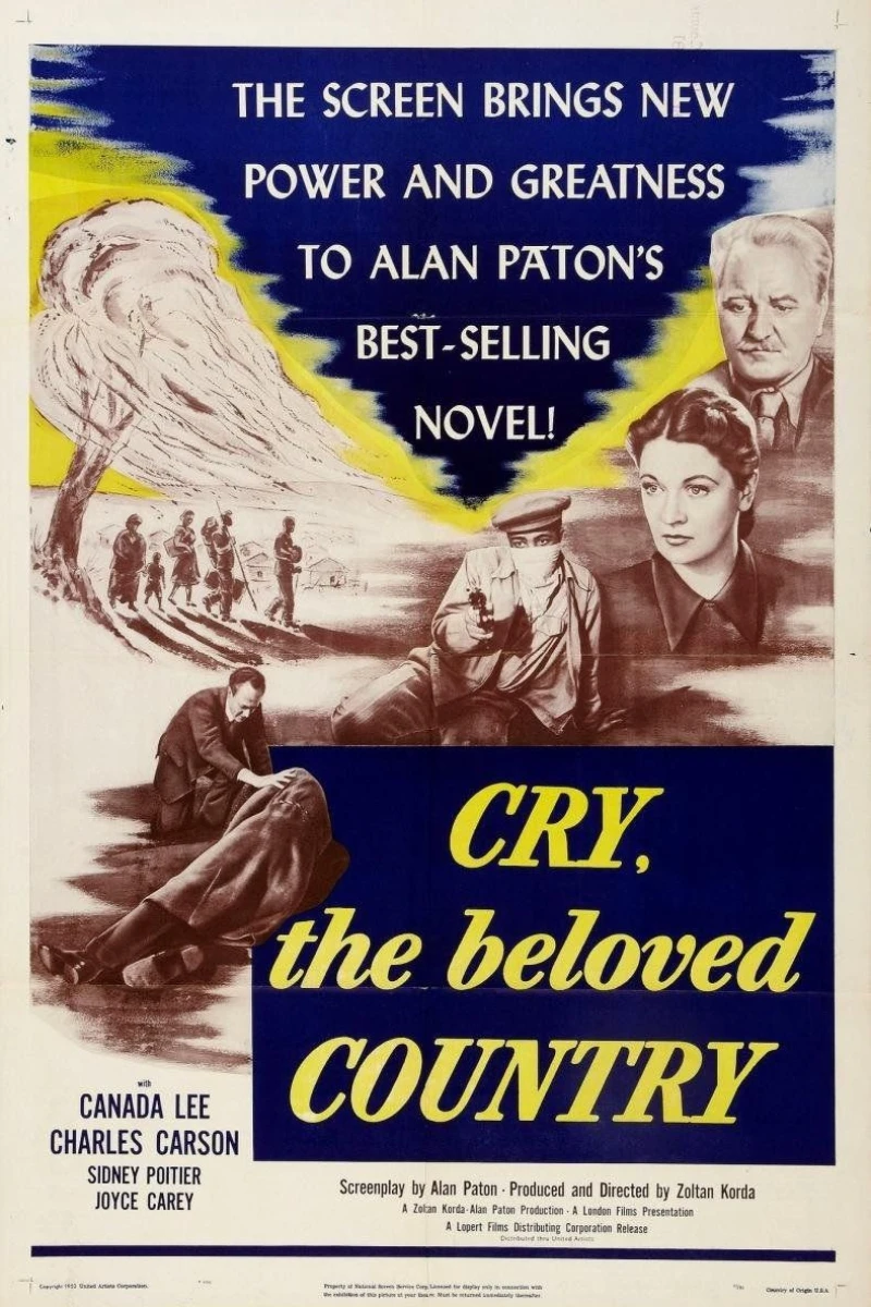 Cry, the Beloved Country Plakat