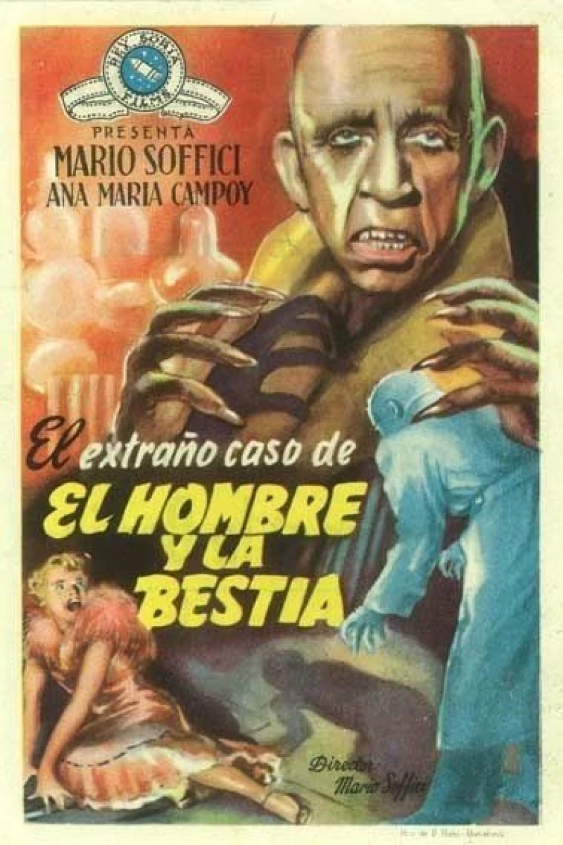 The Strange Case of the Man and the Beast Plakat