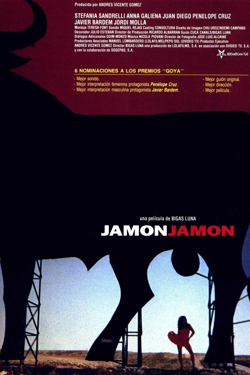 Jamón, Jamón Plakat