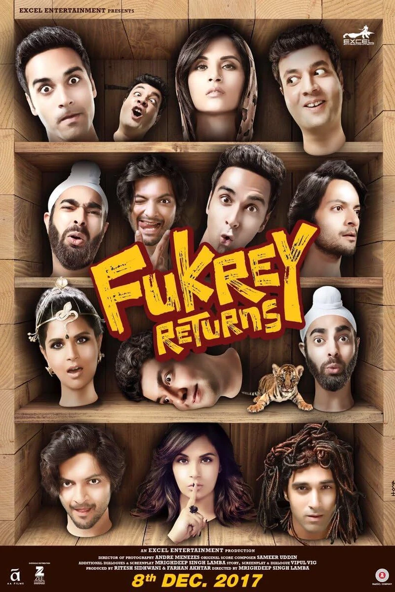 Fukrey Returns Plakat