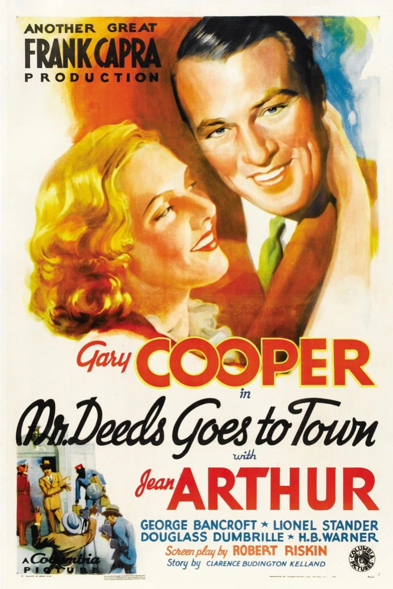 Mr. Deeds Goes to Town Plakat