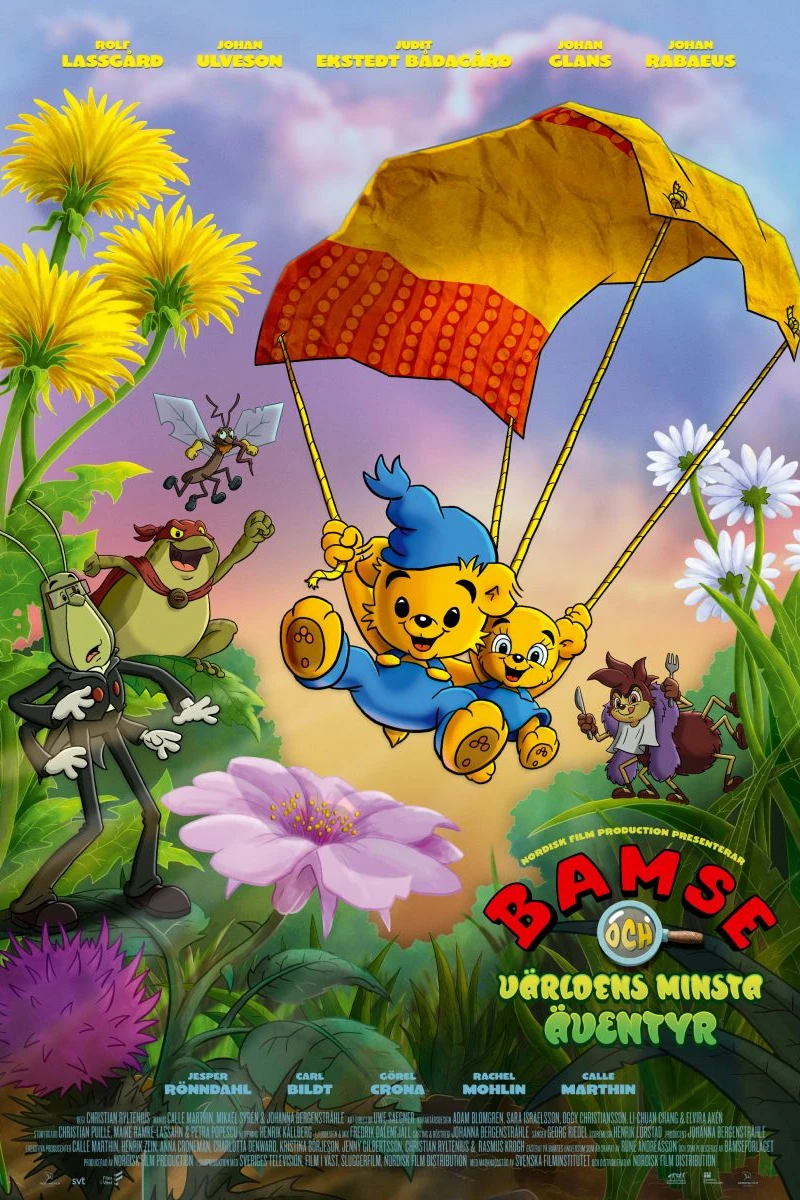 Bamse och världens minsta äventyr Plakat