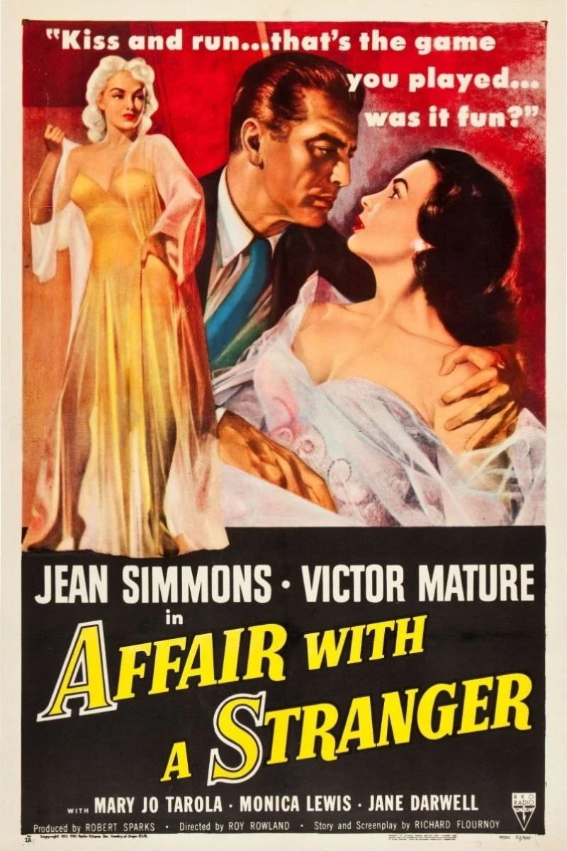 Affair with a Stranger Plakat