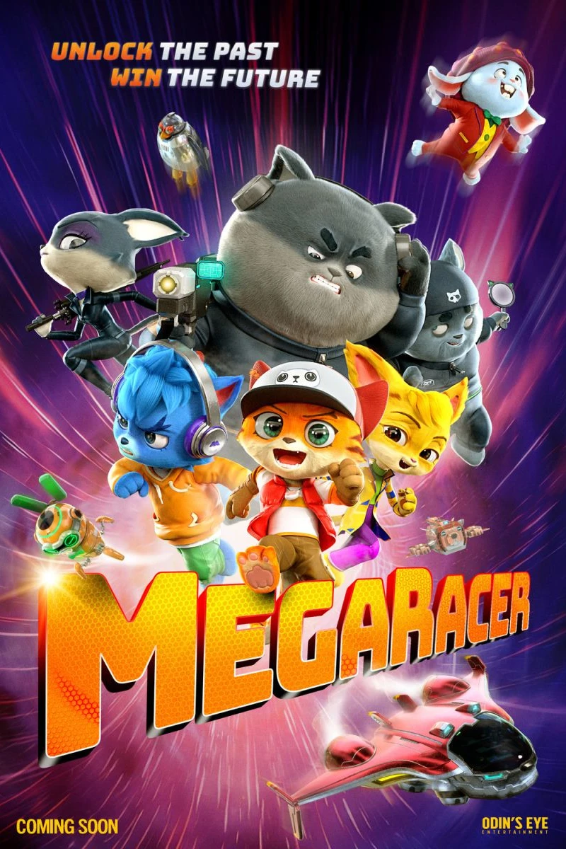 Mega Racer Plakat