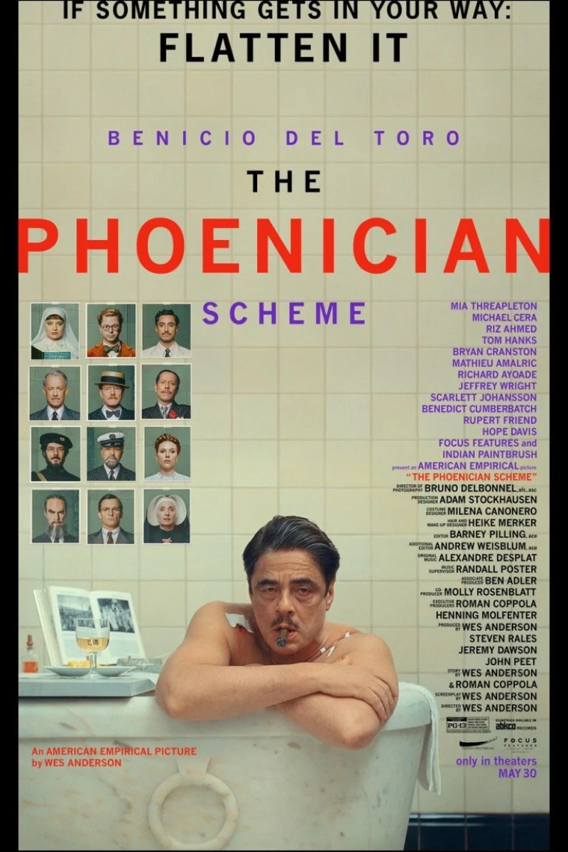 The Phoenician Scheme Plakat