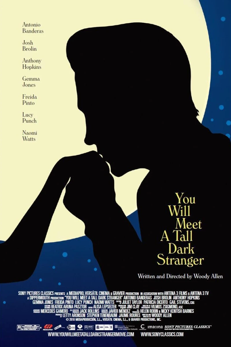 You Will Meet a Tall Dark Stranger Plakat