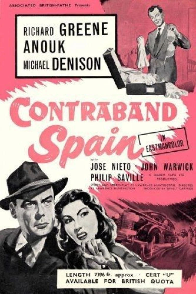 Contraband Spain Plakat