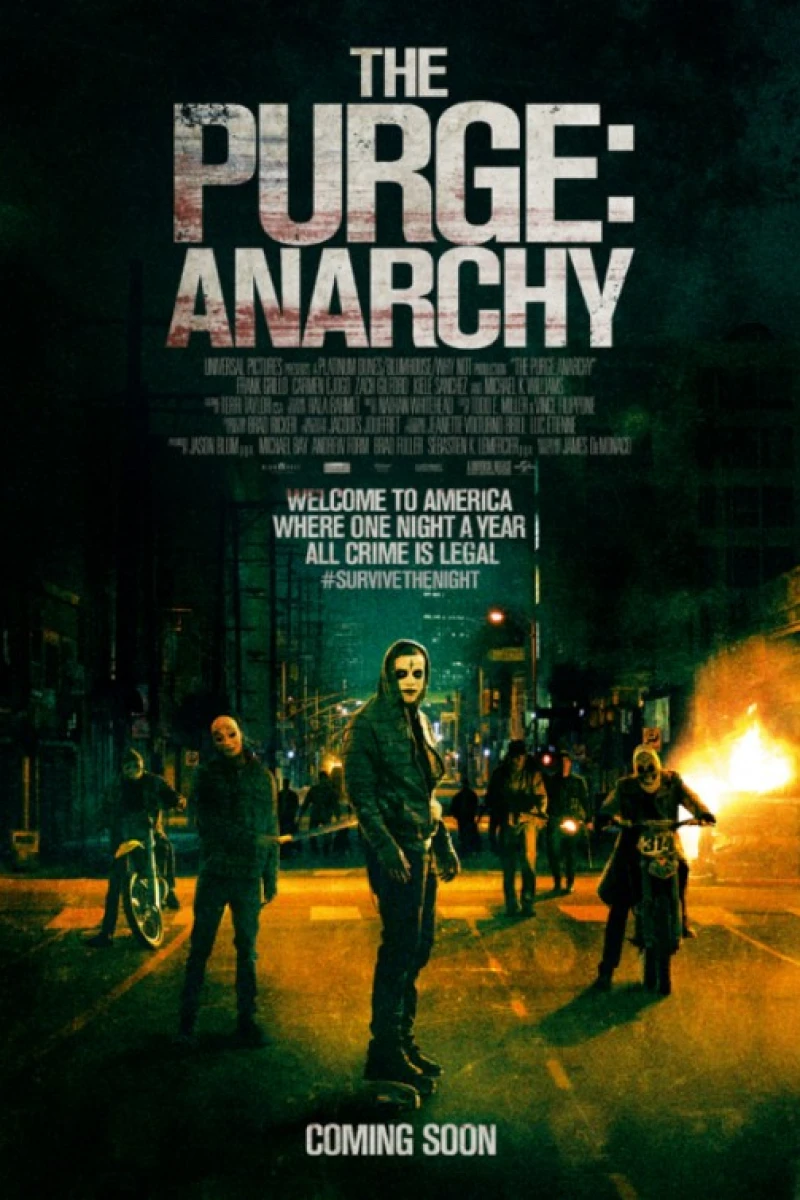 The Purge: Anarchy Plakat