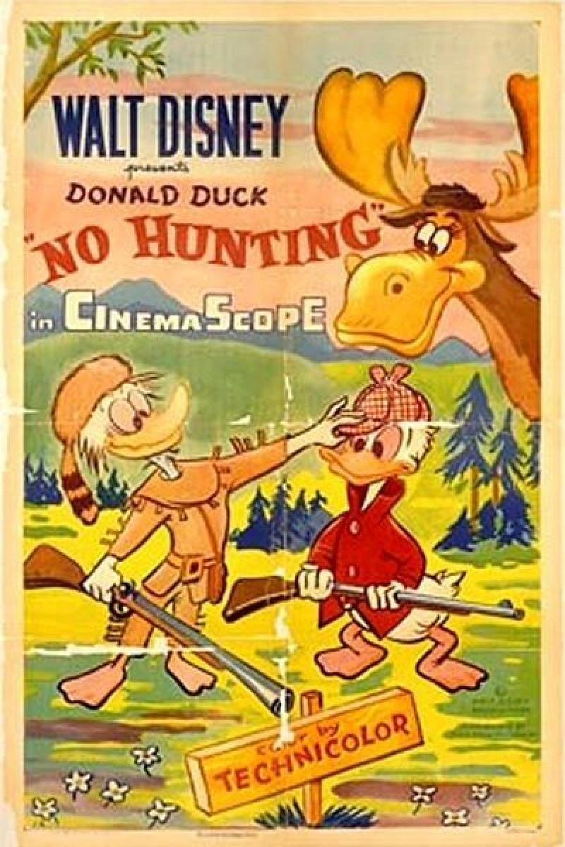 No Hunting Plakat