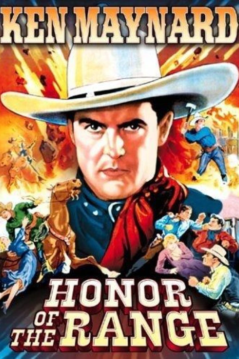 Honor of the Range Plakat