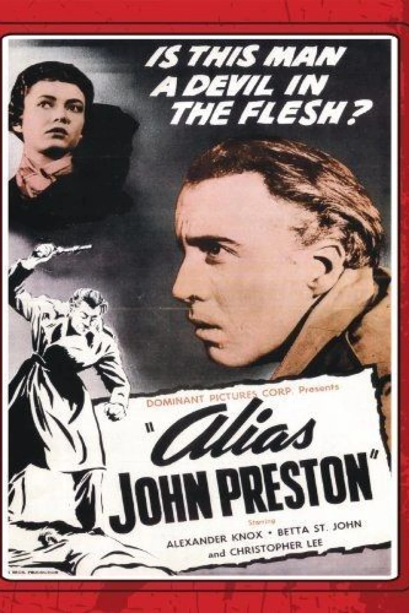 Alias John Preston Plakat