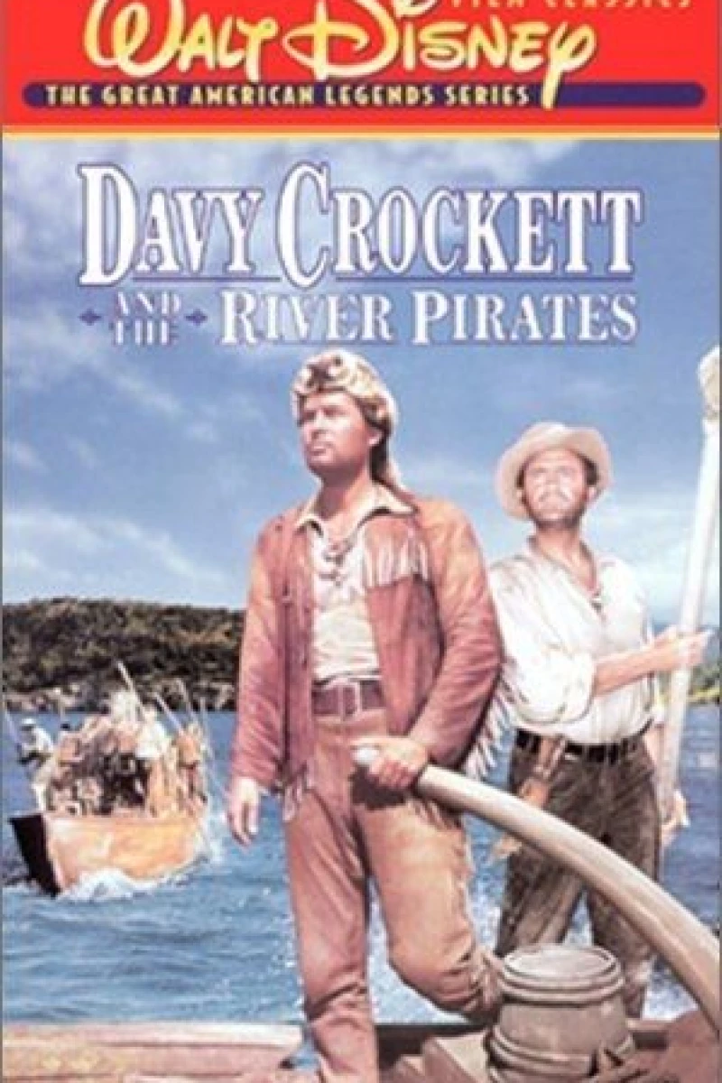 Davy Crockett and the River Pirates Plakat