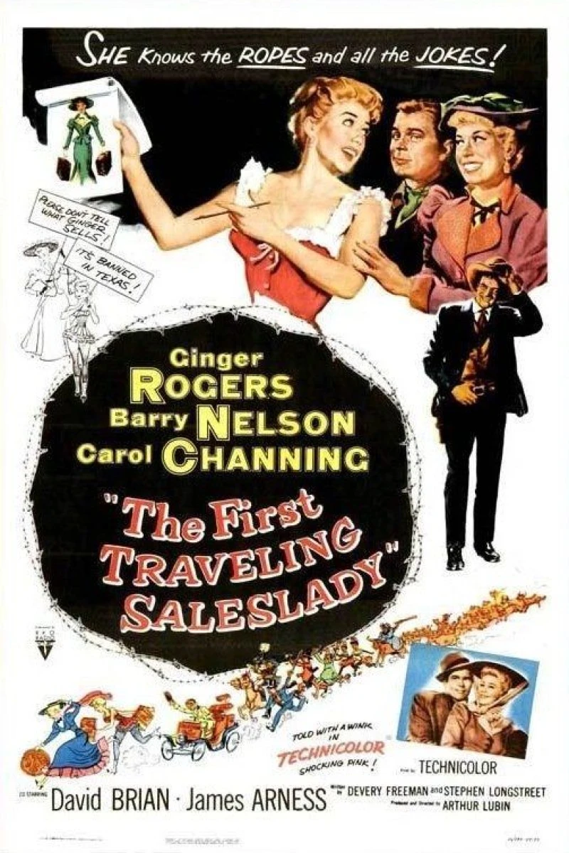 The First Traveling Saleslady Plakat