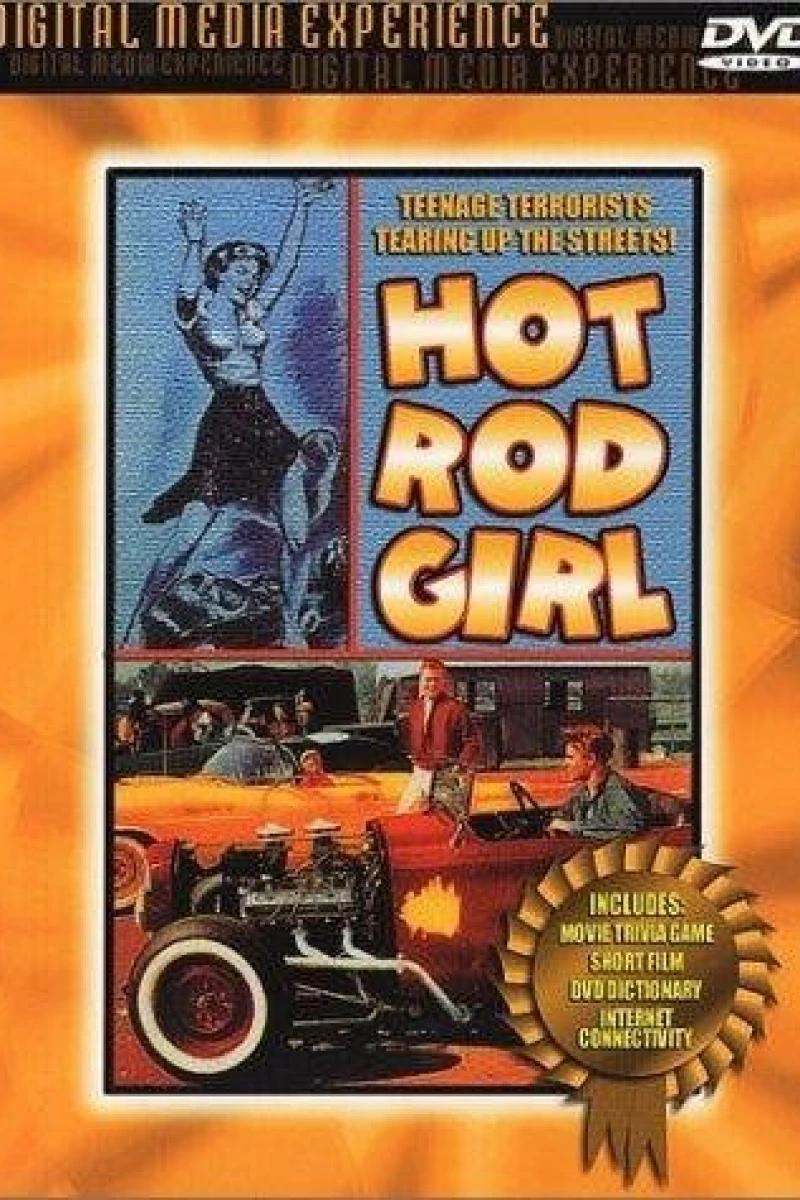 Hot Rod Girl Plakat