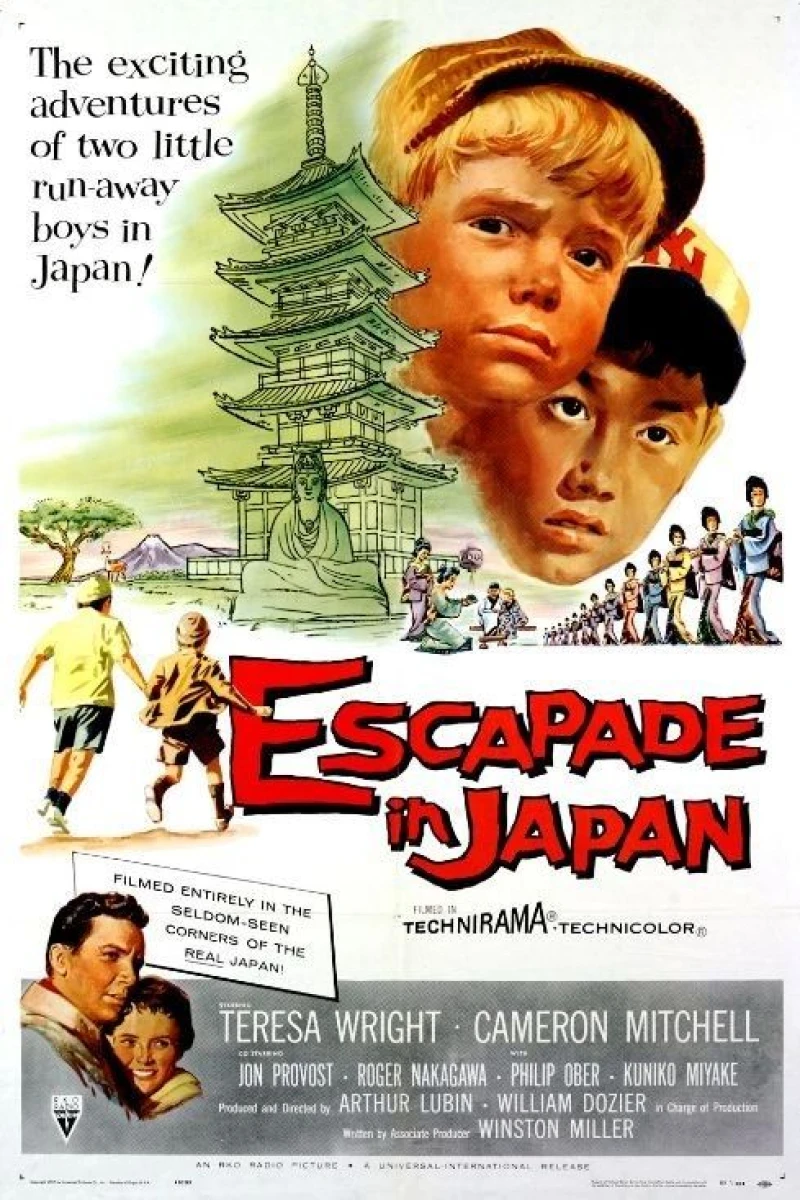 Escapade in Japan Plakat