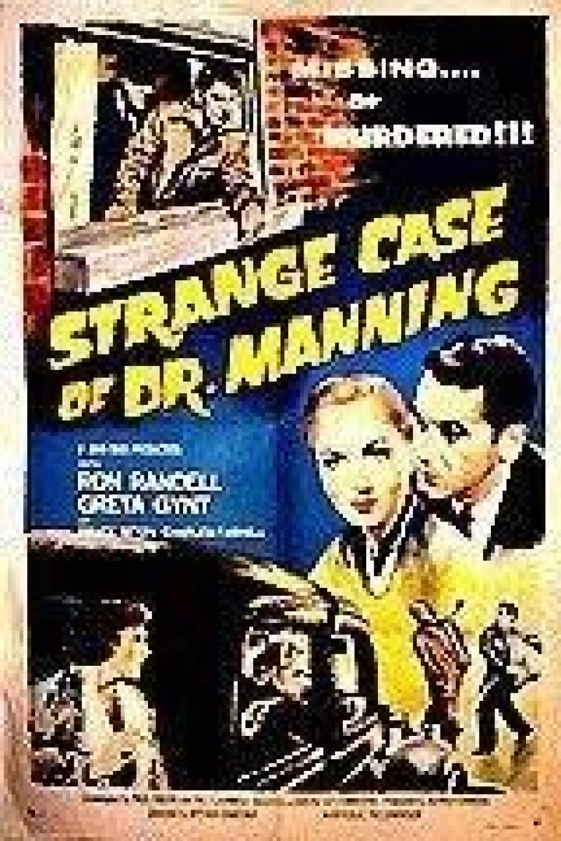 The Strange Case of Dr. Manning Plakat