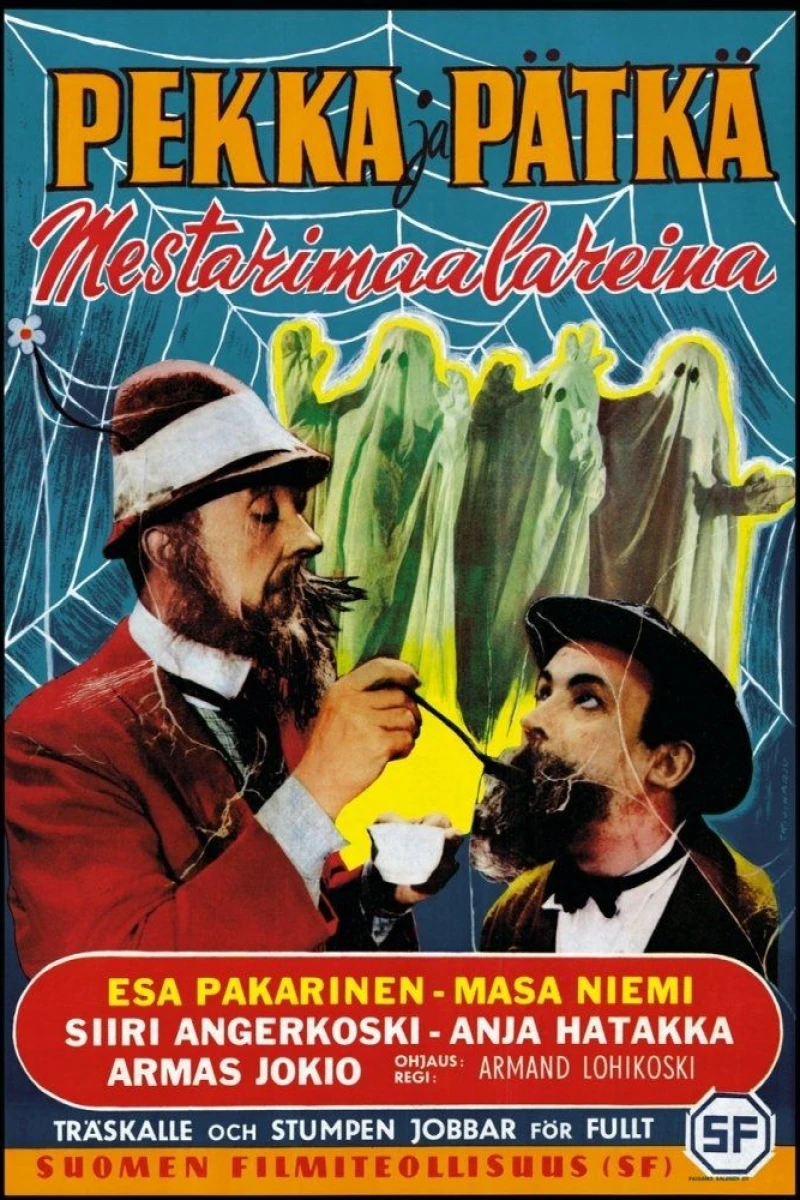 Pekka ja Pätkä mestarimaalareina Plakat