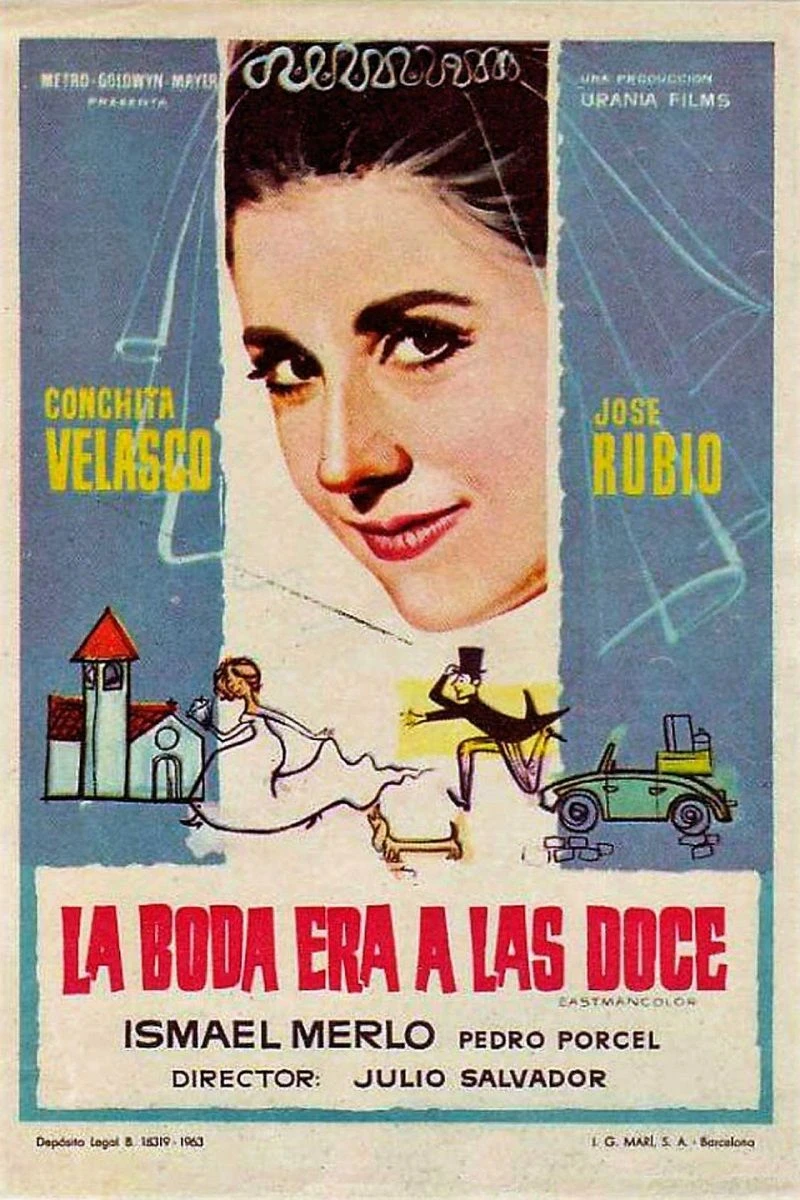 La boda era a las doce Plakat