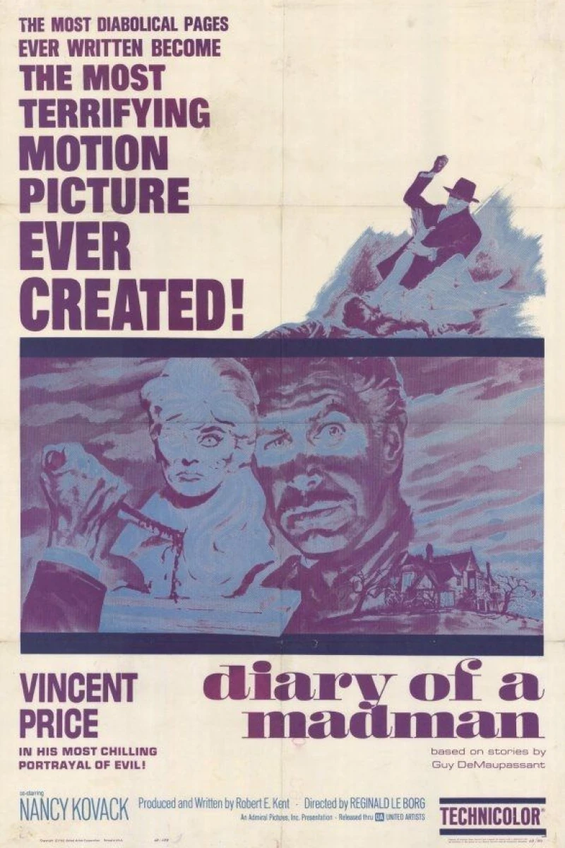 Diary of a Madman Plakat